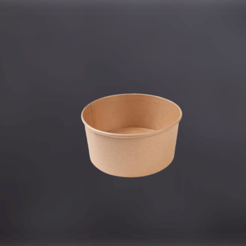 Round Kraft Paper Bowl for rice 24 oz 